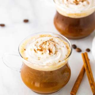 Healthy Homemade Pumpkin Spice Latte