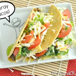 Pumpkin Black Bean Tacos