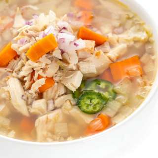 Slow Cooker Caldo de Pollo
