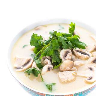 Tom Kha Gai Thai Chicken Coconut Soup