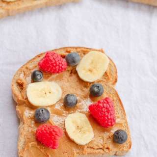 Peanut Butter Toast (4 Ways)