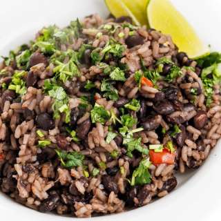 Cuban Black Beans and Rice