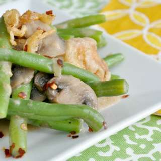 Healthy Green Bean Casserole