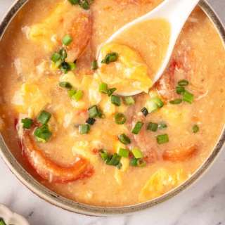 Tomato Egg Drop Soup