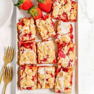 Strawberry Rhubarb Bars