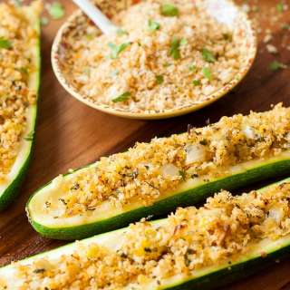 Cheesy Chipotle Zucchini Boats