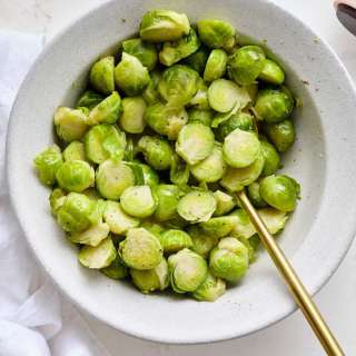 Steamed Brussels Sprouts