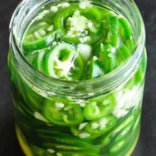Curry Fridge Pickled Jalapeños