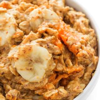 Pumpkin Banana Oatmeal
