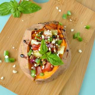 Bruschetta Sweet Potatoes
