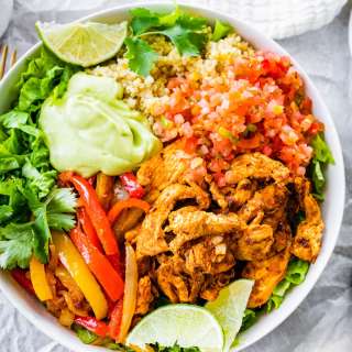 Chicken Fajita Bowls