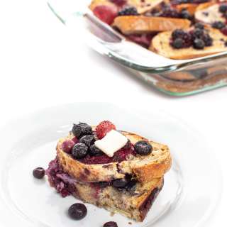 French Toast Bake with Berries