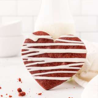 Red Velvet Sugar Cookies