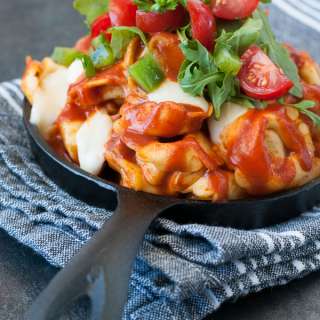 Tex-Mex Baked Tortellini Casserole