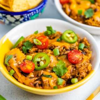 Spaghetti Squash Taco Bake