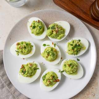 Avocado Deviled Eggs Recipe