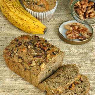 Fluffy Fruit and Veggie Flax Bread