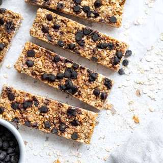 Healthy Chewy Granola Bar Recipe With Chocolate Chips