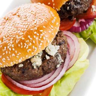 Blue Cheese Stuffed Burgers