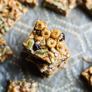 Pumpkin Spice Superfood Cereal Squares