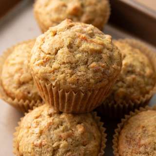 Gluten-Free Carrot Coconut Muffins