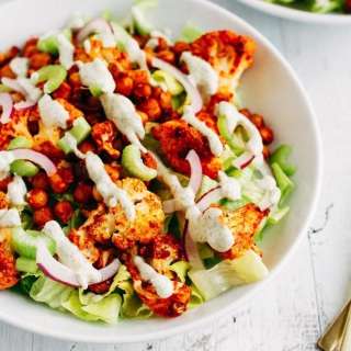 Buffalo Cauilfower Salad