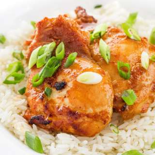 Teriyaki Baked Chicken Thighs