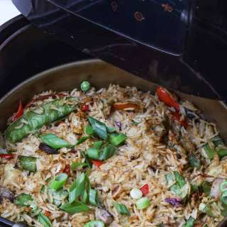 Air Fryer Fried Rice