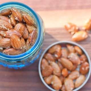 Maple Coconut Roasted Almonds