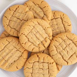 Chewy Peanut Butter Cookies