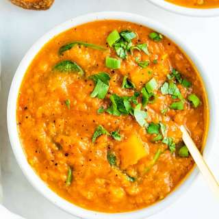 Butternut Squash Red Lentil Stew