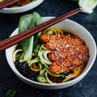 Zucchini Noodle Ramen Bowls