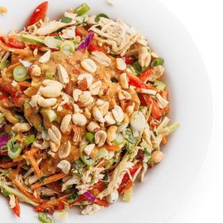 Healthy Asian Chicken Chopped Salad