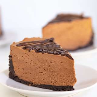 No Bake Chocolate Cheesecake
