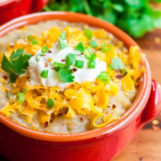 Crock-pot Mexican Potato Soup