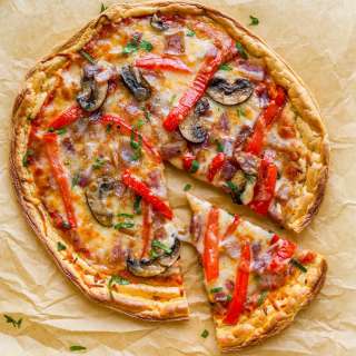 Cloud Bread Pizza