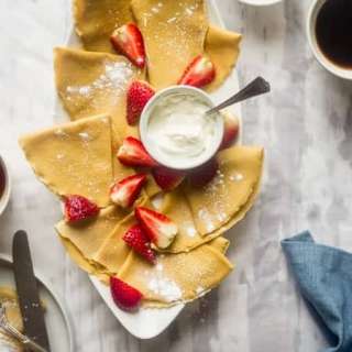 Coconut Cashew Crêpes