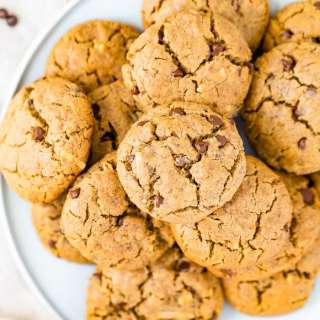Tahini Chocolate Chip Cookies