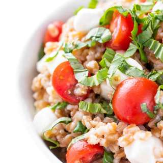 Farro Caprese Salad