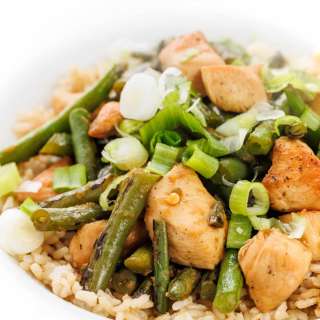 Chicken and Green Bean Stir-Fry