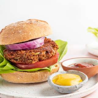 Black Bean Pumpkin Burgers
