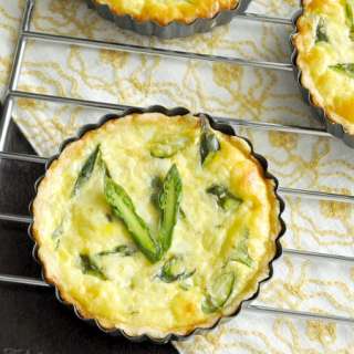 Fluffy Asparagus Quiche