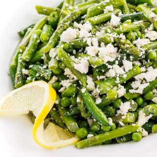 Asparagus Salad with Green Beans and Dill