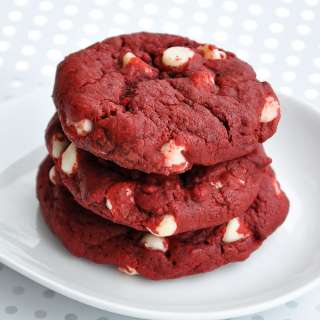 Red Velvet Cake Cookies