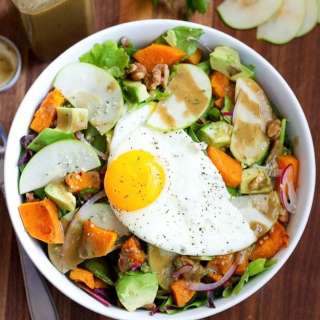 Fall Harvest Breakfast Salad