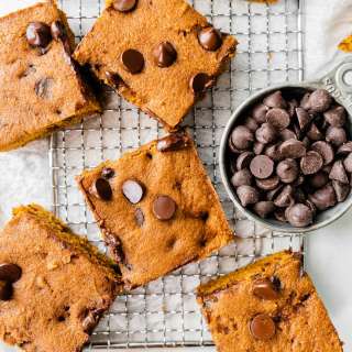 Healthy Pumpkin Bars