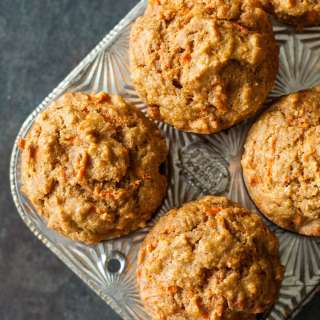 Carrot Butternut Whole Grain Muffins