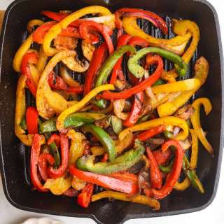 Fajita Veggies (Chipotle Copycat)
