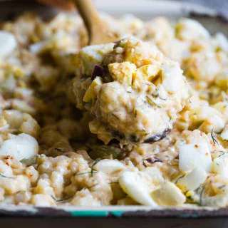 Low-Carb Potato Salad With Cauliflower