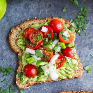 Avocado Toast with Cherry Tomato Salsa